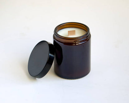 Bougie fleur de coton naturelle