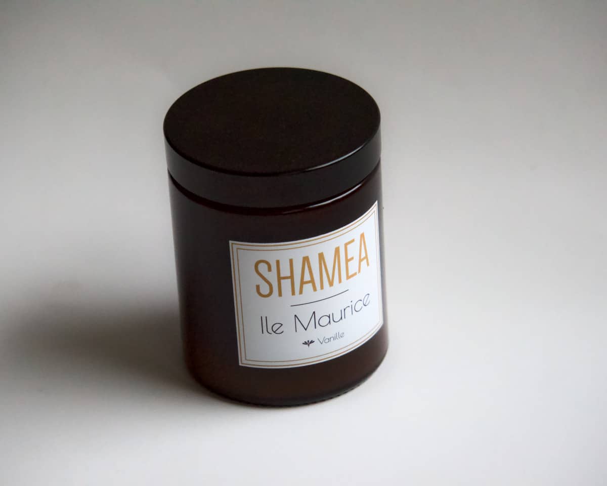 Bougie vanille naturelle