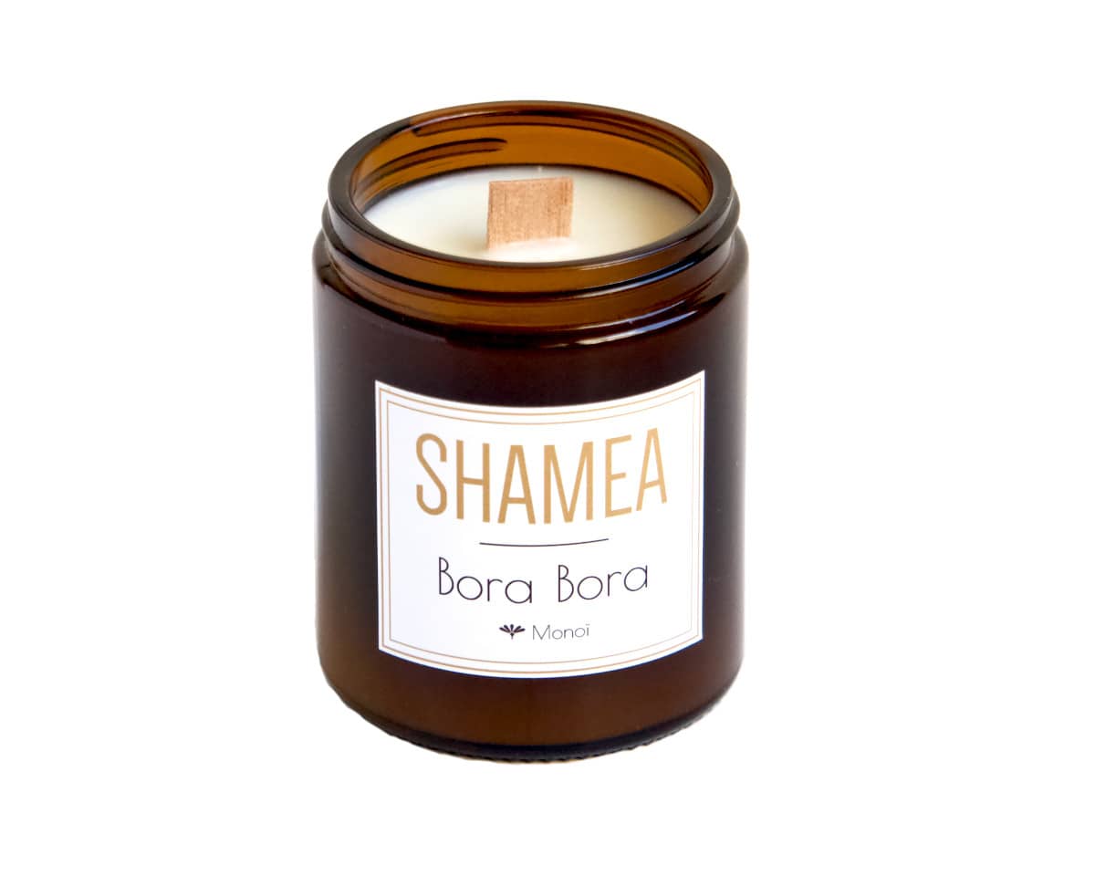 Bougie monoï naturelle