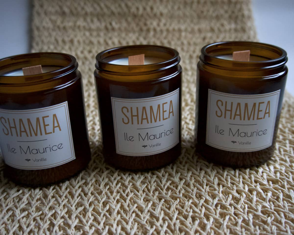 Bougie vanille naturelle