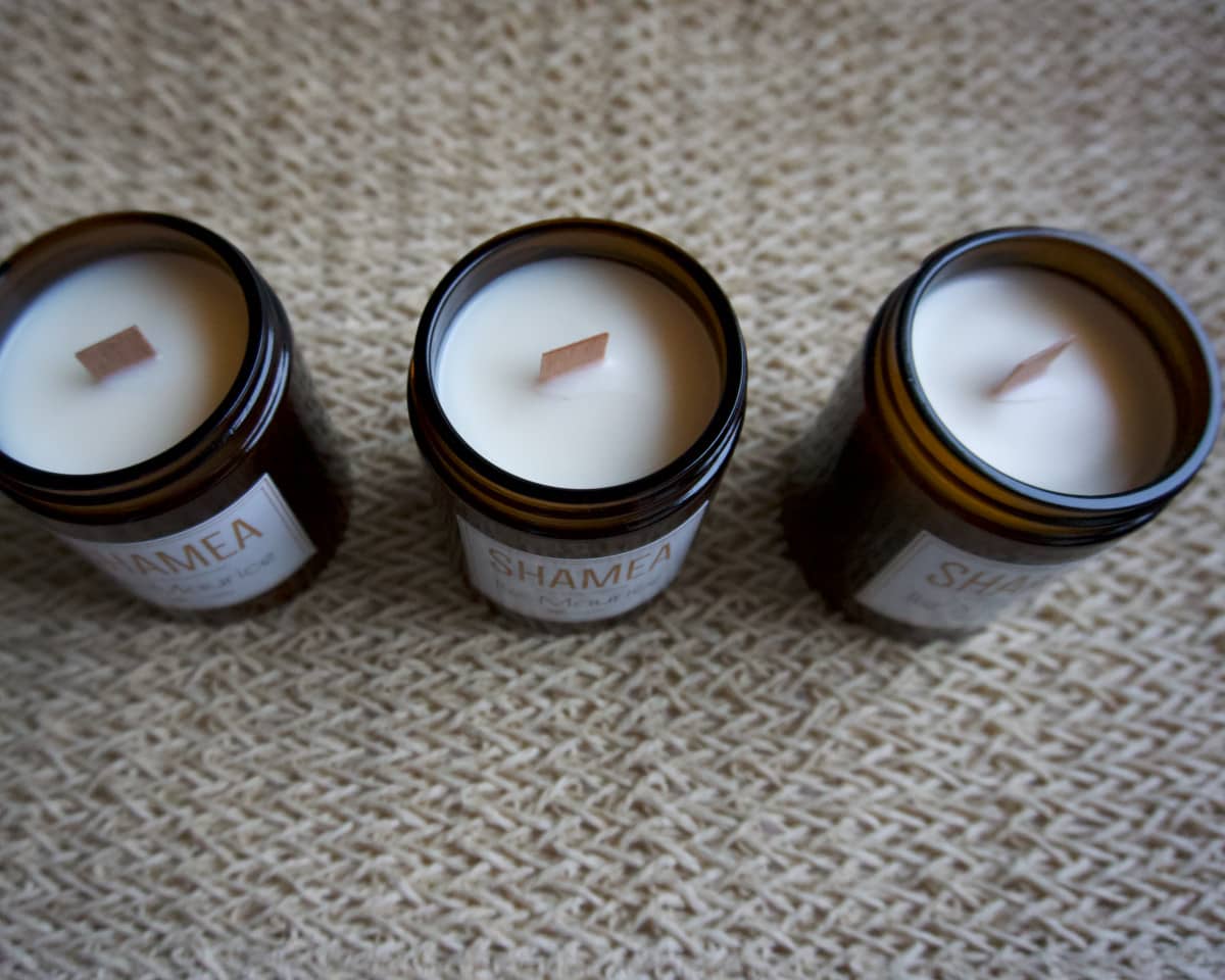 Bougie vanille naturelle