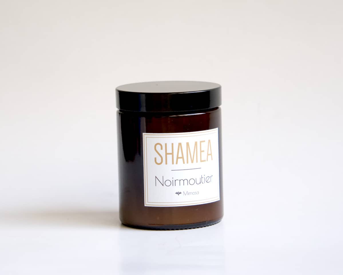 Bougie mimosa naturelle