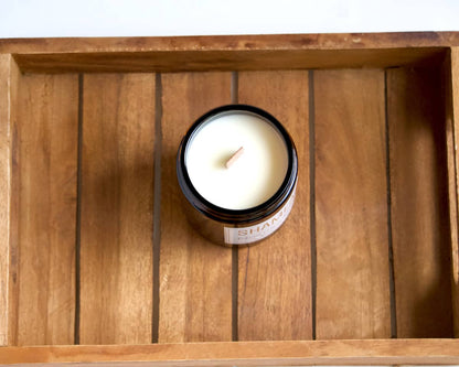 Bougie mimosa naturelle