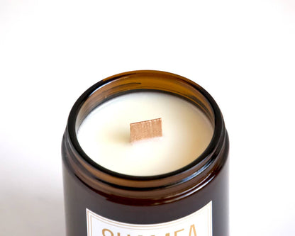 Bougie mimosa naturelle